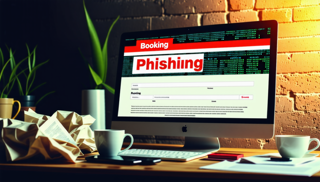 stai attento! scopri come riconoscere ed evitare le truffe di phishing di booking.com che potrebbero portare a prenotazioni indesiderate e alla compromissione delle informazioni personali.