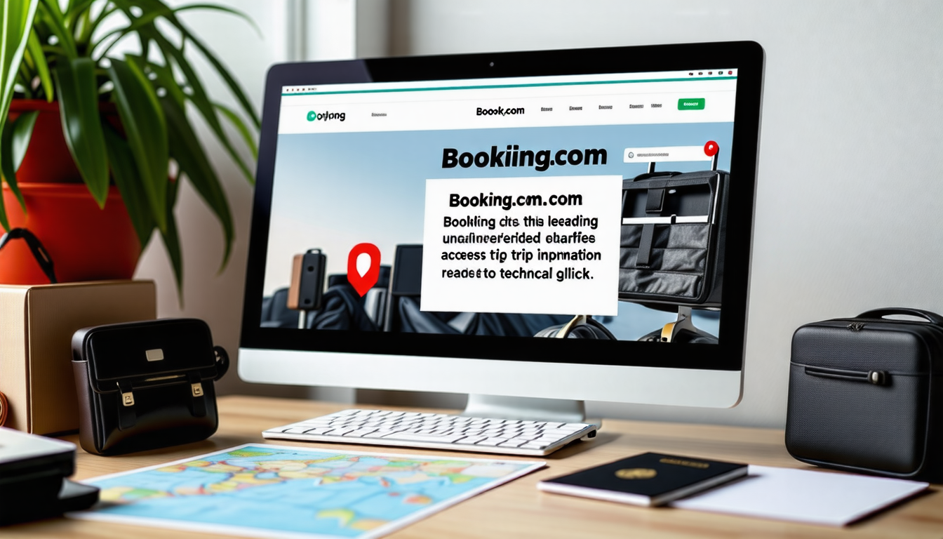 discover the truth behind booking.com's recent clarification regarding unauthorized access to private trip information due to typos. learn why this is not a technical glitch and what it means for your travel security.
