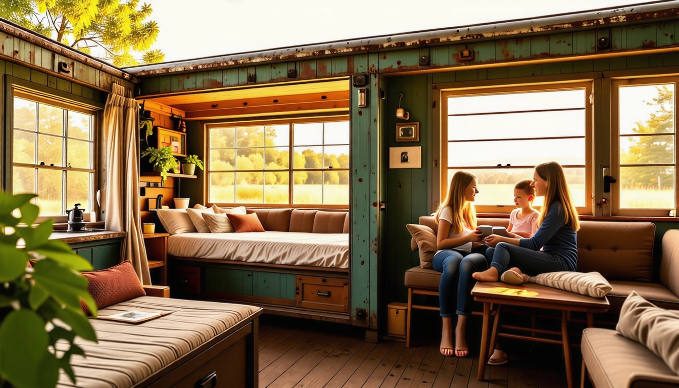 discover how a family turned a 1909 abandoned train car into a unique airbnb that generates over $90,000 annually. explore the captivating interior and experience a one-of-a-kind stay in this charming restoration!