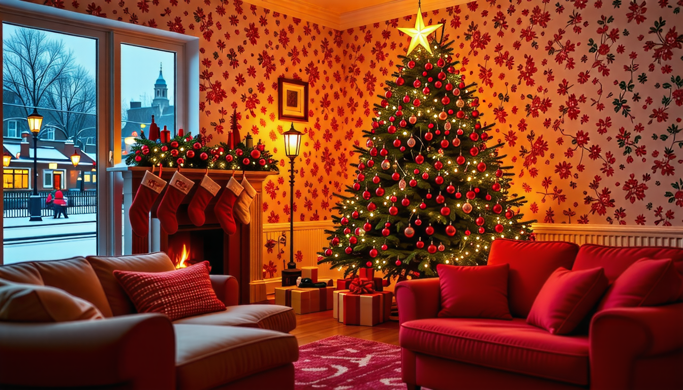 immerse yourself in the magic of an 80s christmas in london! book your dream festive stay through booking.com and experience the nostalgia and joy of the holiday season in a charming home adorned with retro decorations. create unforgettable memories in the heart of a city that's alive with christmas spirit!