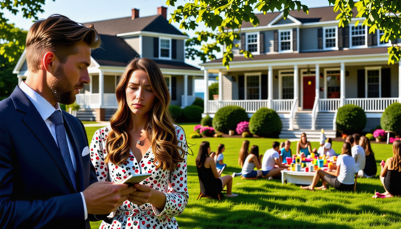 in nantucket, wealthy hosts raise concerns over a suspicious airbnb request, highlighting the ongoing battle against unauthorized gatherings as local teenagers throw a party on the premises. explore the clash between property security and youth activities in this captivating scenario.